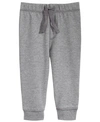 First Impressions Baby Boys Pull On Jogger Pants, Created For Macy's In Chrome