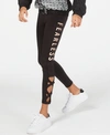 IDEOLOGY BIG GIRLS FEARLESS CAGED LEGGINGS, CREATED FOR MACY'S