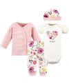 TOUCHED BY NATURE TOUCHED BY NATURE ORGANIC PREEMIE LAYETTE SET, 4 PIECE SET