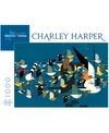 Pomegranate Communications, Inc. Charley Harper - Mystery Of The Missing Migrants Puzzle- 1000 Pieces In No Color