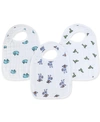 ADEN BY ADEN + ANAIS BABY BOYS OR BABY GIRLS JUNGLE BIBS, PACK OF 3