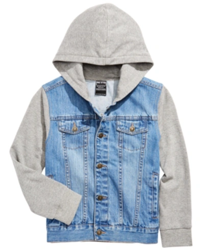 Ring Of Fire Kids' Big Boys Denim Jacket, Big Boys, Created For Macy's In Riviera