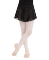 CAPEZIO LITTLE AND BIG GIRLS PULL ON SKIRT GEORGETTE