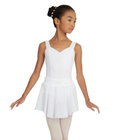 Capezio Kids' Toddler Girls Pull On Skirt Georgette In White