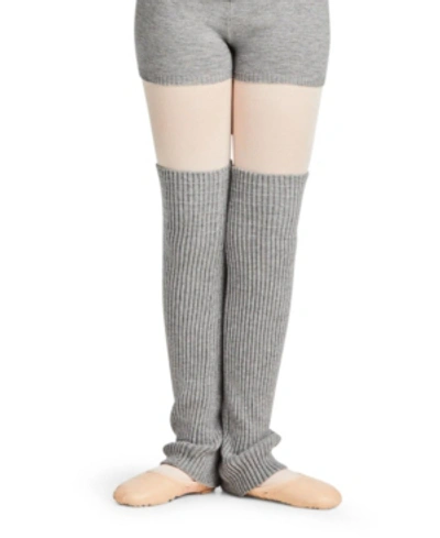 Capezio Kids' Little Girls 18" Legwarmer In Heather Gr