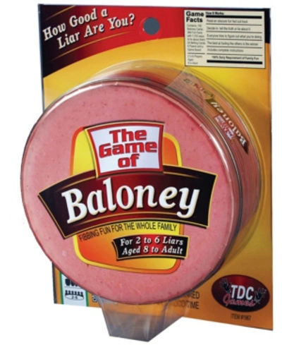 Tdc Games The Game Of Baloney