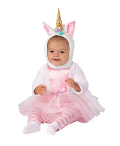 Buyseasons Toddler Girls And Boys Unicorn Tutu Deluxe Costume In White