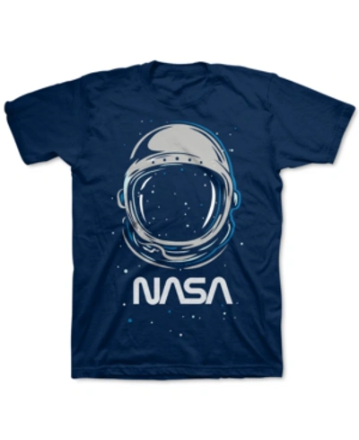 Jem Kids' Big Boys Nasa Helmet T-shirt In Navy