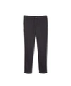 French Toast Plus Size Girls Adjustable Waist Stretch Twill Skinny Pant In Black