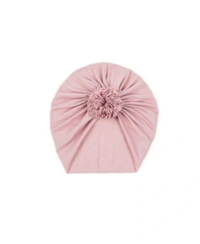 Sweet Peas Kids' Toddler Girls Rose Turban In Dusty Pink