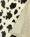 Lil' Cub Hub Minky Baby Boy Blanket In Cow Camel