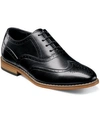 Stacy Adams Little Boy Dunbar Wingtip Oxford Shoe In Black