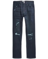 RING OF FIRE DISTRESSED DENIM SLIM-FIT JEANS, BIG BOYS (8-20), CREATED FOR MACY'S