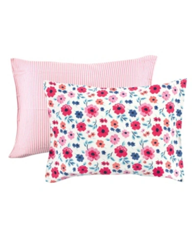 Touched By Nature Baby Girls And Boys Garden Floral Pillowcase In Pink