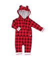 SNUGABYE HOT COCOA BABY BOYS AND GIRLS HOODED JUMPSUIT