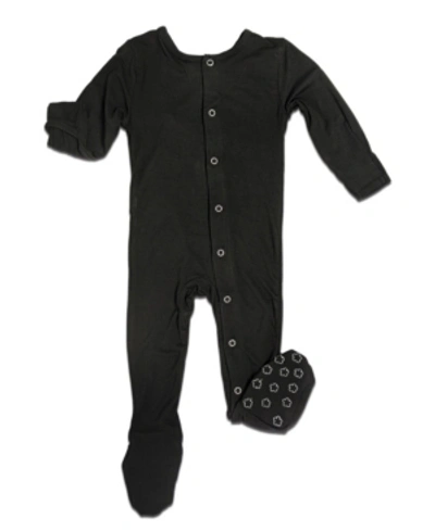 Earth Baby Outfitters Baby Boys And Girls Rayon From Bamboo Footie In Black