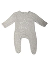 EARTH BABY OUTFITTERS BABY BOYS RAYON FROM BAMBOO STAR LONG SLEEVE BACK FLAP