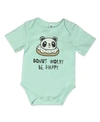 EARTH BABY OUTFITTERS BABY BOYS OR BABY GIRLS SHORT SLEEVED ONESIE