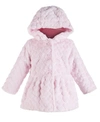FIRST IMPRESSIONS TODDLER GIRLS HEART PLUSH COAT, CREATED FOR MACY'S