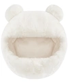 FIRST IMPRESSIONS BABY BOYS AND GIRLS SOLID FAUX FUR POM HAT, CREATED FOR MACY'S