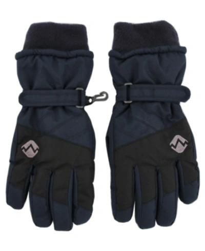 Abg Accessories Big Kids Ski Gloves In Navy