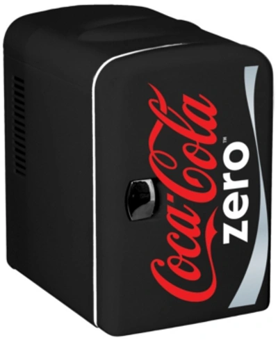 Koolatron Coca-cola Coke Zero 4l Portable Cooler Or Warmer In Black