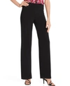 NY COLLECTION PETITE MID RISE PULL ON WIDE-LEG PALAZZO PANT, IN PETITE & PETITE SHORT