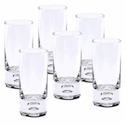 Badash Crystal Galaxy Shot Glasses - Set Of 6 In Clear