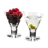 BADASH CRYSTAL CAPRICE MARTINI GLASSES