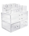 SORBUS COSMETICS MAKEUP AND JEWELRY STORAGE CASE LARGE DISPLAY SETS