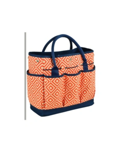 Picnic At Ascot Gardening Tote With 3 Tools In Orange
