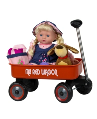 Group Sales Baby Doll With Wagon Playset