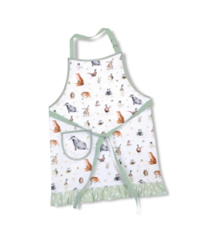 Royal Worcester Wrendale Cotton Apron In White