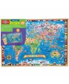 T.S. SHURE 500 PIECE MAP OF THE WORLD WOODEN PUZZLE