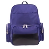 Mcklein Cumberland, 17" Dual Compartment Laptop Backpack In Navy