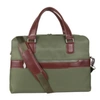 Mcklein Hartford, Dual Compartment Briefcase In Green
