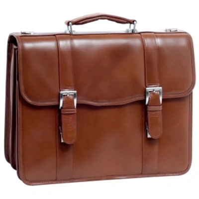 MCKLEIN FLOURNOY, 15" DOUBLE COMPARTMENT LAPTOP BRIEFCASE