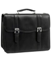 MCKLEIN FLOURNOY, 15" DOUBLE COMPARTMENT LAPTOP BRIEFCASE