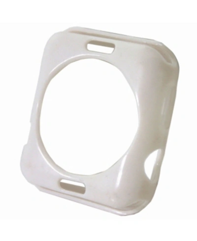 Nimitec Silicone Apple Watch Case Protector In White