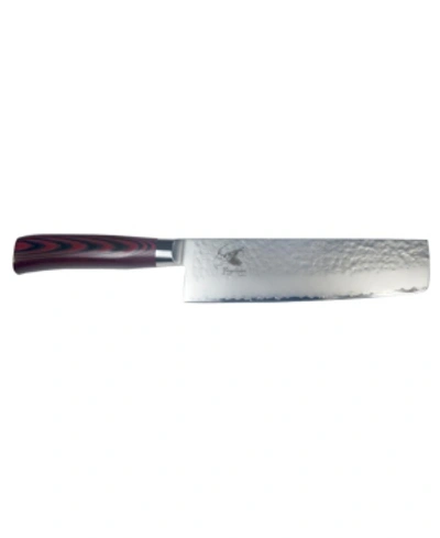 Hayabusa Cutlery 7" Nikiri Knife In Burgundy