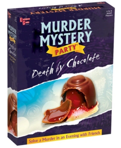 University Games Murder Mystery Party - Death By Chocolate In No Color