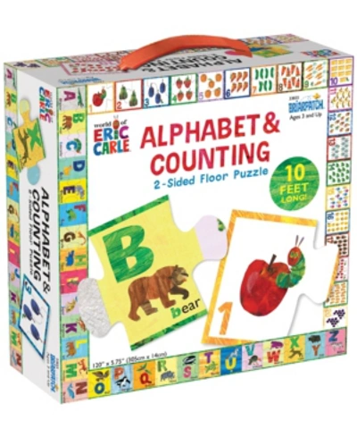 Briarpatch The World Of Eric Carle - Alphabet Counting 2-sided Floor Puzzle - 26 Pieces In No Color
