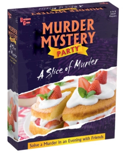 University Games Murder Mystery Party - A Slice Of Murder In No Color