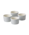 Gordon Ramsay Exclusively For  Maze Ramekin 9.5 Oz, Set Of 4 In Gray