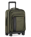 Briggs & Riley Zdx 21 Carry-on Expandable Spinner Suitcase In Dark Green