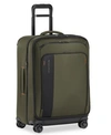 Briggs & Riley Zdx Medium Expandable Spinner Suitcase 66cm In Dark Green