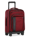 Briggs & Riley Zdx 22 Carry-on Expandable Spinner Suitcase In Red Brick