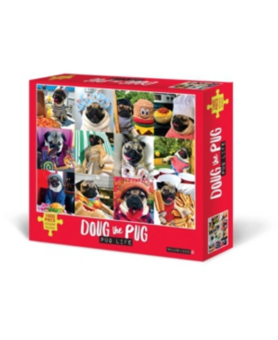 Willow Creek Press Doug The Pug - Pug Life- 1000 Pieces In No Color