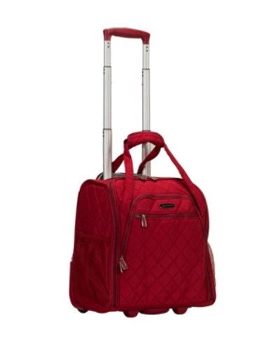 Rockland Melrose 15" 2-wheeled Underseat In Red