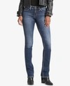 Silver Jeans Co. Suki Mid Rise Stretchy Slim Bootcut Jeans In Indigo